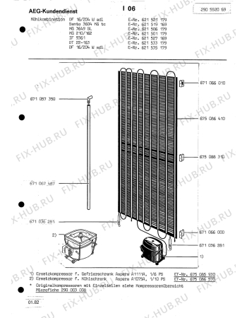 Взрыв-схема холодильника Aeg SANTO 3604 KG TC - Схема узла Section4